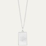Citymap Groningen – cut-out square ketting