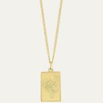 Citymap Zwolle – cut-out square ketting