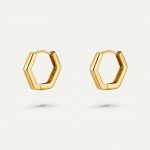 Hexagon – earrings