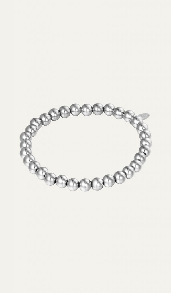 beads bracelet zilver