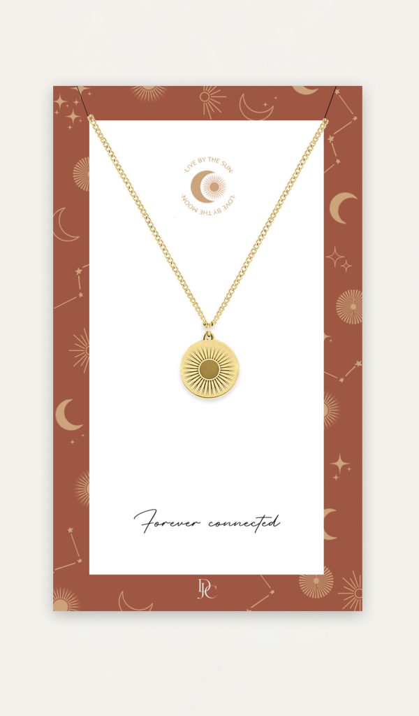 forever connected sunshine necklace