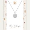 mother daughter sunbeams necklace