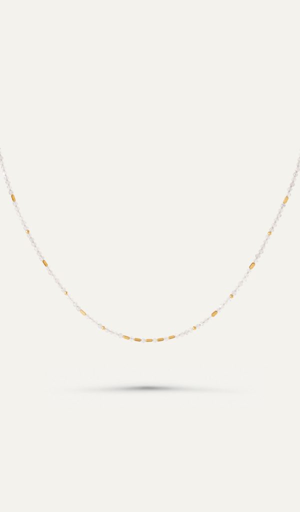 Spectroliet beads necklace