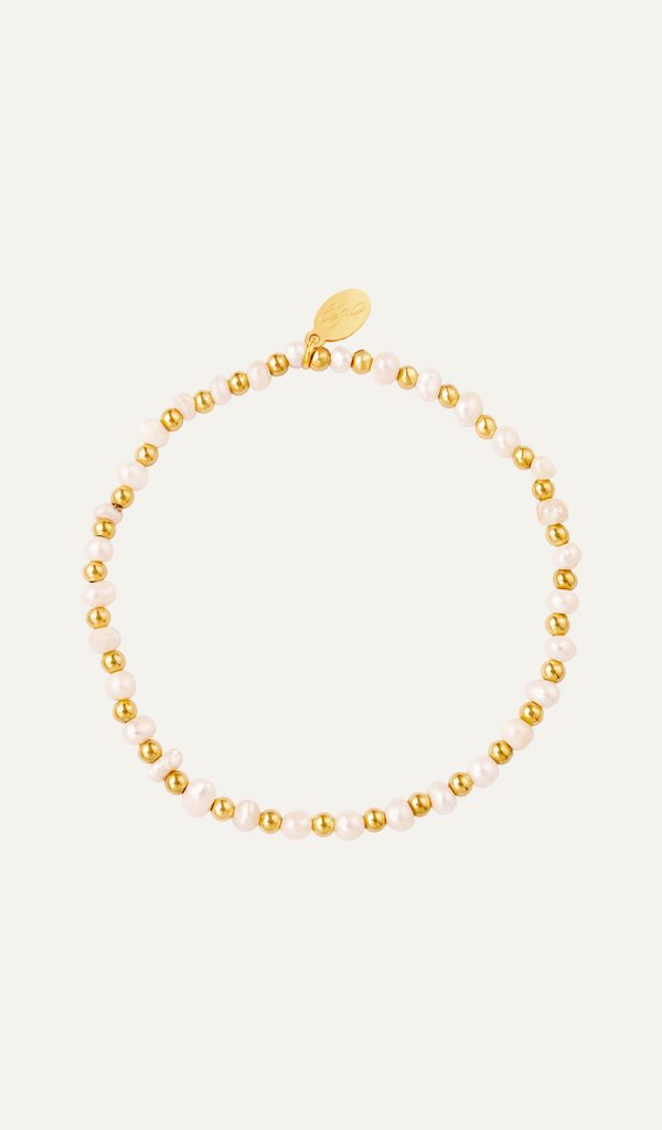 midi beads pearls bracelet