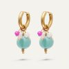 Skye blue stones earrings