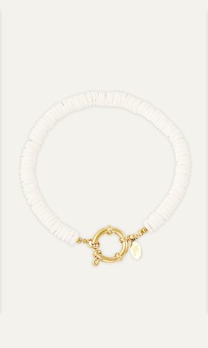 White beach bracelet