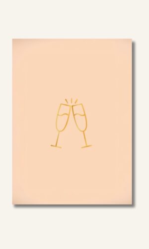 Kaart Santé (met goudfolie)