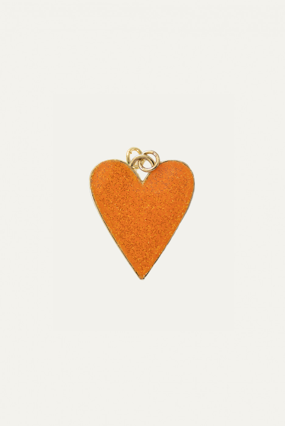 HART_BEDEL_ORANJE GLITTER