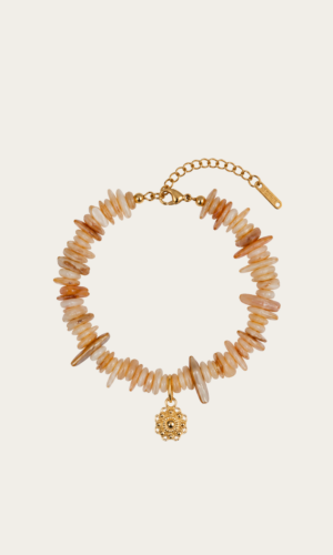Schelpenarmband met Zeeuwse Knoop