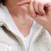 gele tulpen ketting van Dutch Jewelry Company