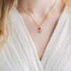 Rode tulpen ketting van Dutch Jewelry Company