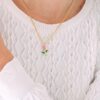 Roze tulpen ketting van Dutch Jewelry Company
